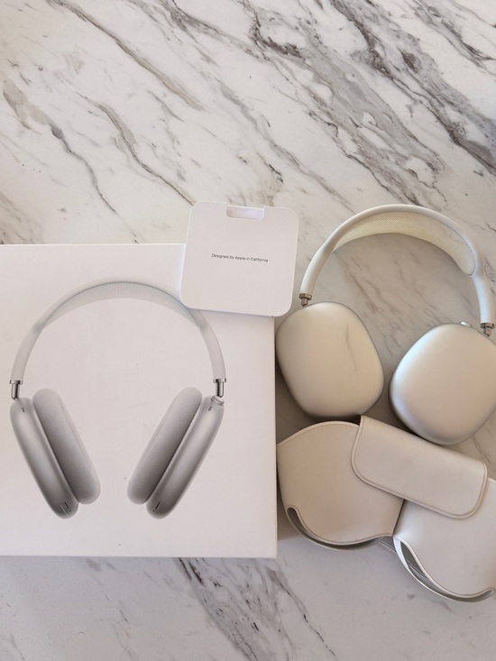 Apple Other - Apple Over-Ear Headphones in Silver-White